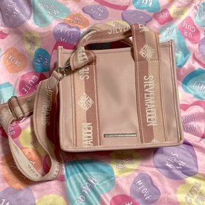 Pink Steve Madden tote bag